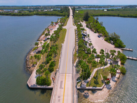 Wabasso Causeway landscaping nearly finished