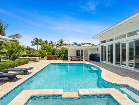Mid-century modern pool home offered in Bethel Isle