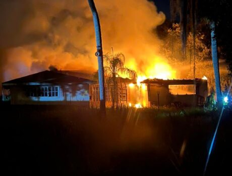 House fire near Old Dixie Highway extinguished