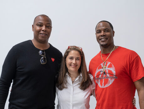 Former NBA star shoots straight with Crossover Mission students