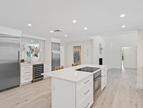‘Great energy’ in fully renovated, designer Moorings home