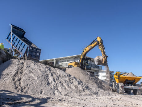 Island dune restoration project more than half completed