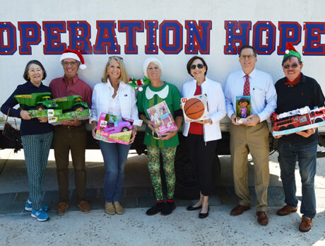 Orchid stuffs Santa’s sleigh with toys for Operation Hope