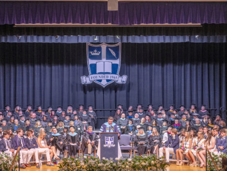 49 grads feted at St. Edward’s 50th commencement