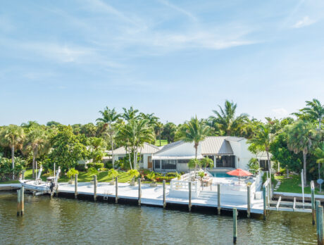 Riverfront ‘Moorings’ home includes pool and dock