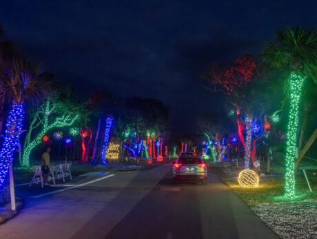 GHO Homes decorates its newest island subdivision for Christmas 2023