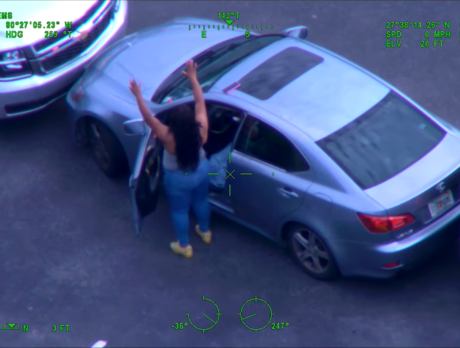 Video: License plate reader system tracks auto-burglary suspect