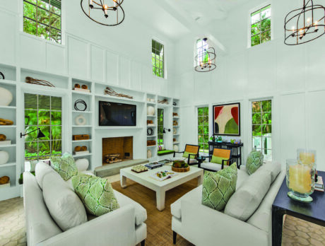 Beautiful new Old Riomar home in unique island setting