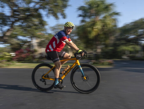 On the road again: Marine’s Penney pedals for Aquarium project