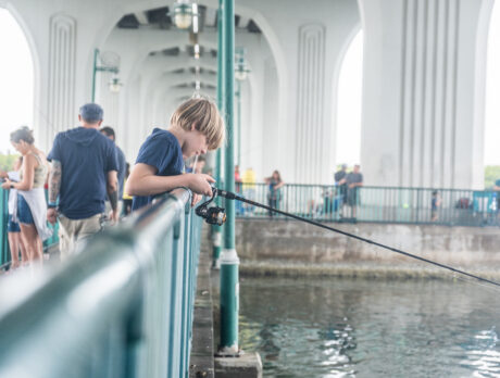 Here’s the hook: Kids caught up in excitement of fishing event